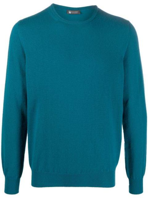 crew-neck cashmere jumper by COLOMBO