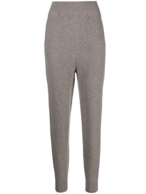 high-waisted cashmere leggings by COLOMBO