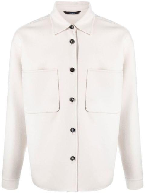 long-sleeve shirt jacket by COLOMBO