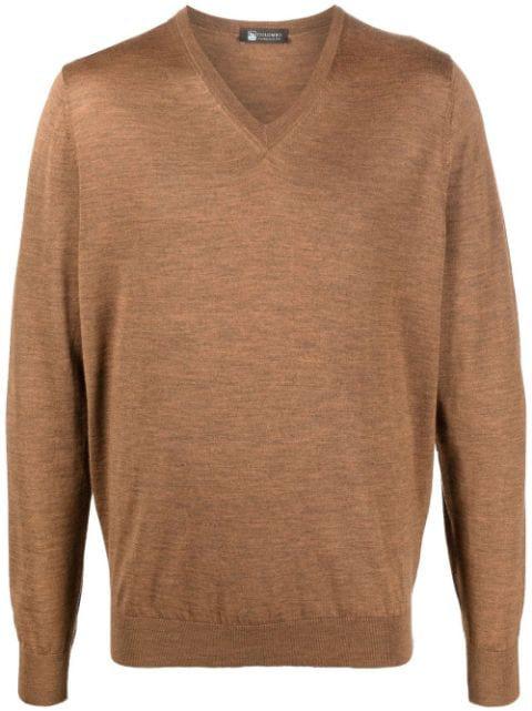 slim-fit cashmere jumper by COLOMBO