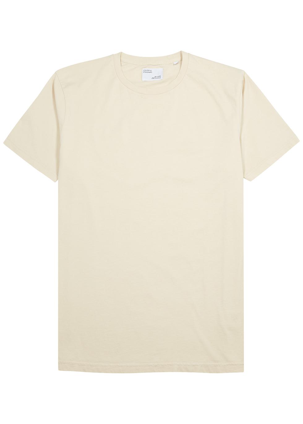 Off-white cotton T-shirt by COLORFUL STANDARD