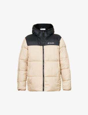 Puffect quilted funnel-neck shell hoodied jacket by COLUMBIA