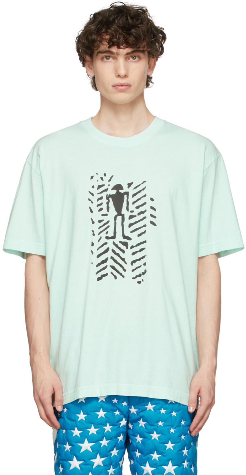 SSENSE Exclusive Ancient Man T-Shirt by COME BACK AS A FLOWER