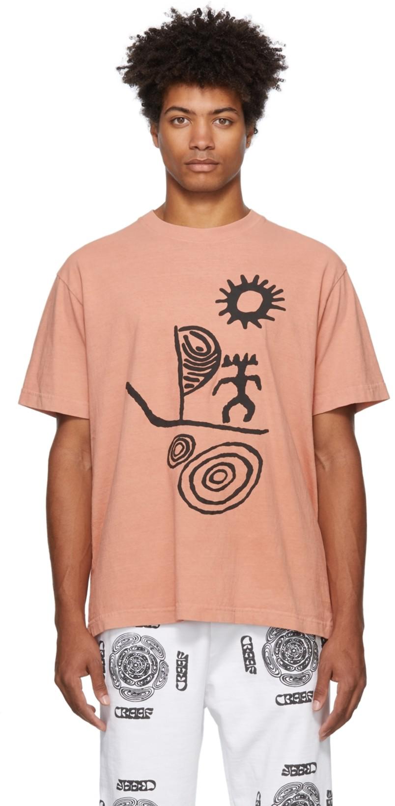 SSENSE Exclusive Ocean Man T-Shirt by COME BACK AS A FLOWER