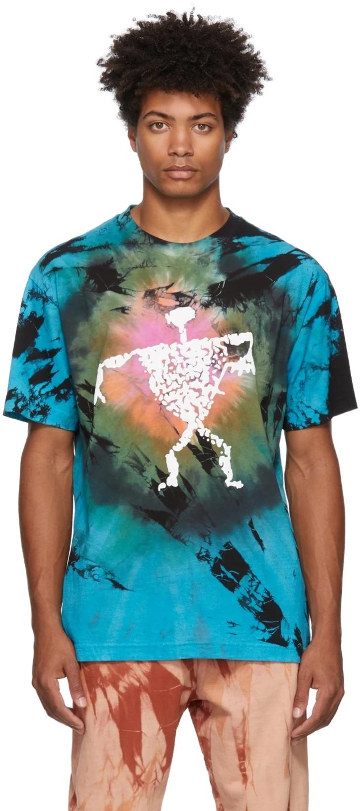 Tie-Dye Stone Man T-Shirt by COME BACK AS A FLOWER