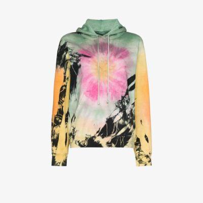 tie-dye Recycled cotton hoodie by COME BACK AS A FLOWER