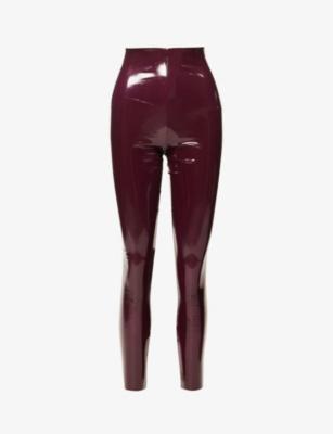 Patent faux-leather leggings by COMMANDO
