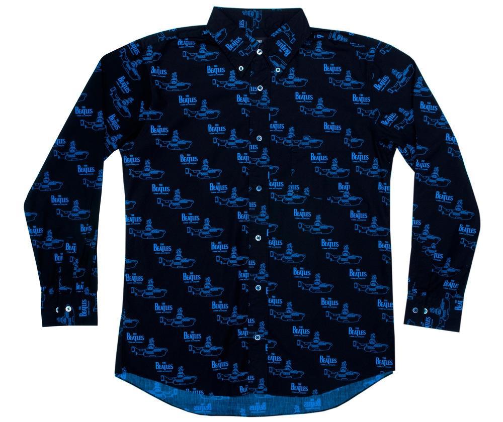 CDG x The Beatles Shirt (Black and Blue) by COMME DES GARCONS X BEATLES