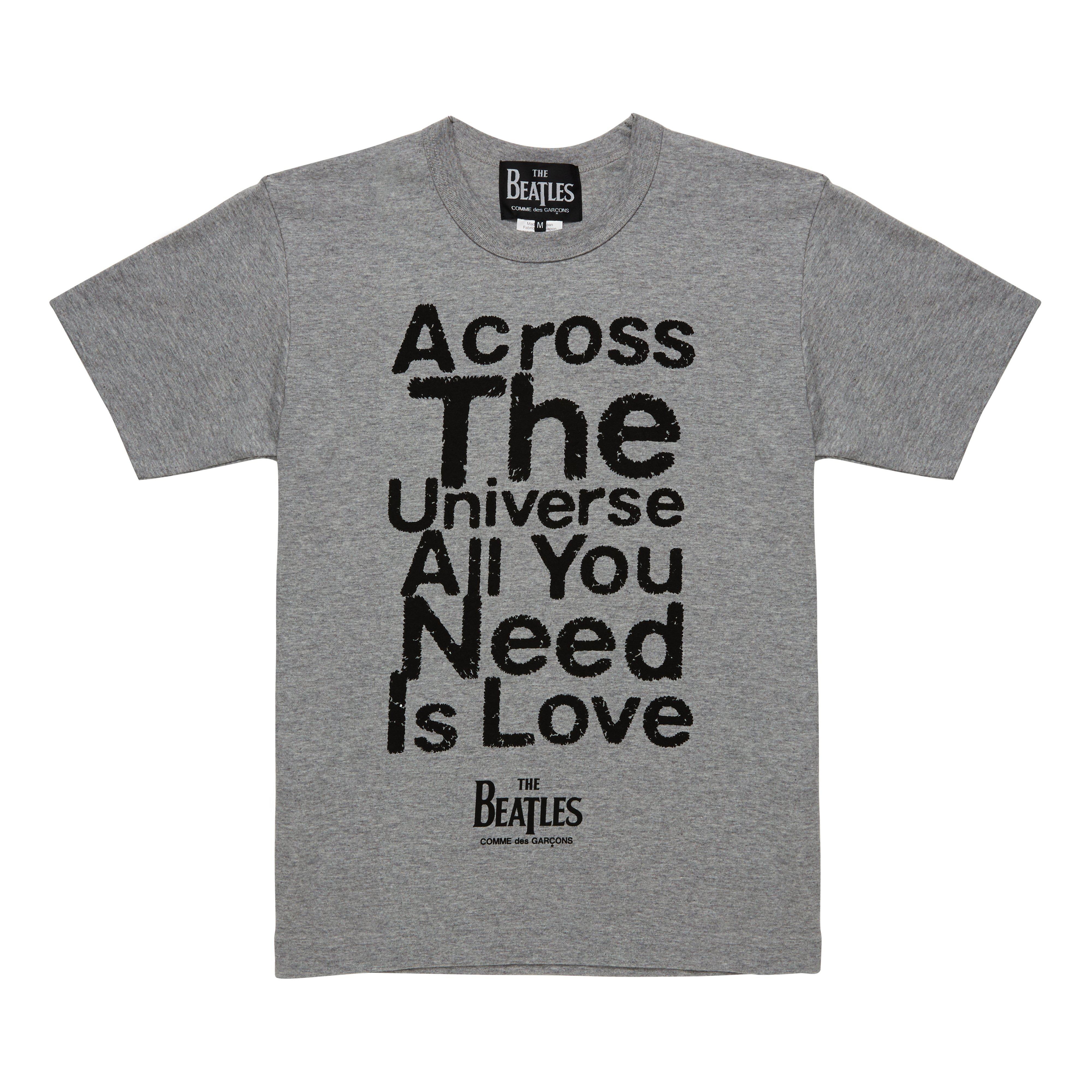 CDG x The Beatles T-Shirt (Grey) by COMME DES GARCONS X BEATLES