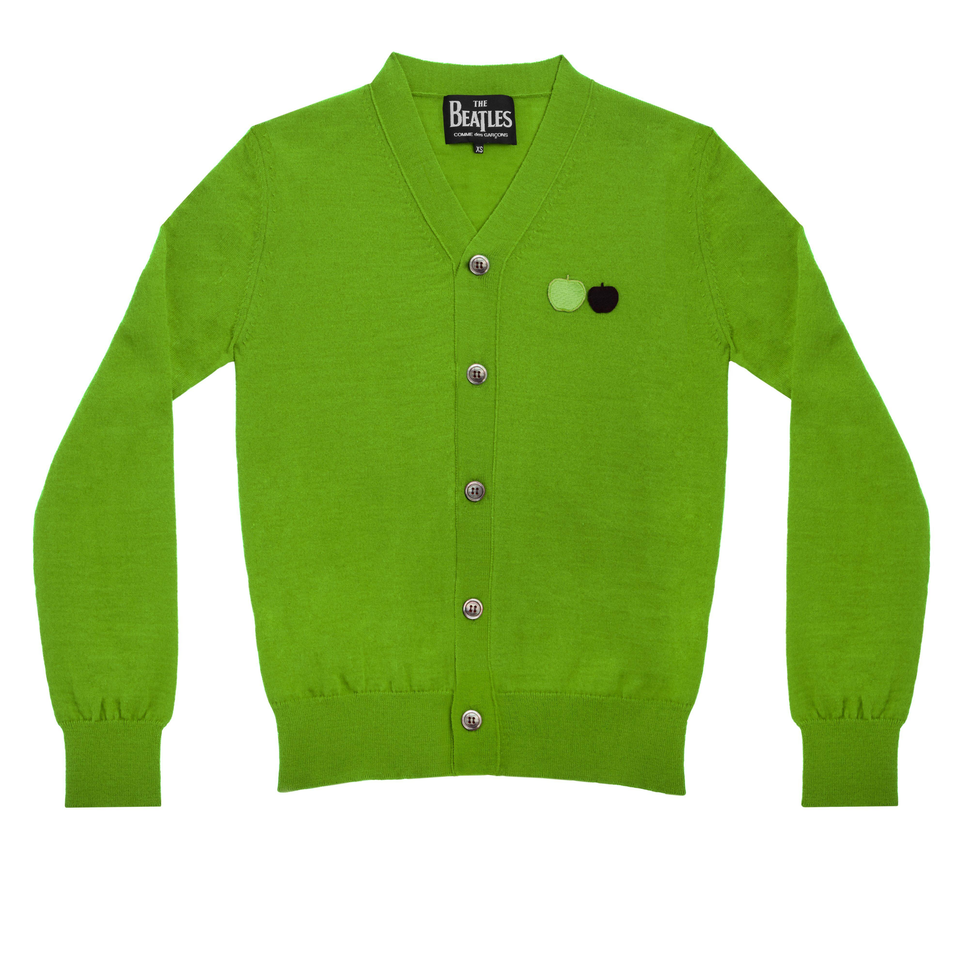 CDG x The Beatles Unisex Cardgian (Green) by COMME DES GARCONS X BEATLES