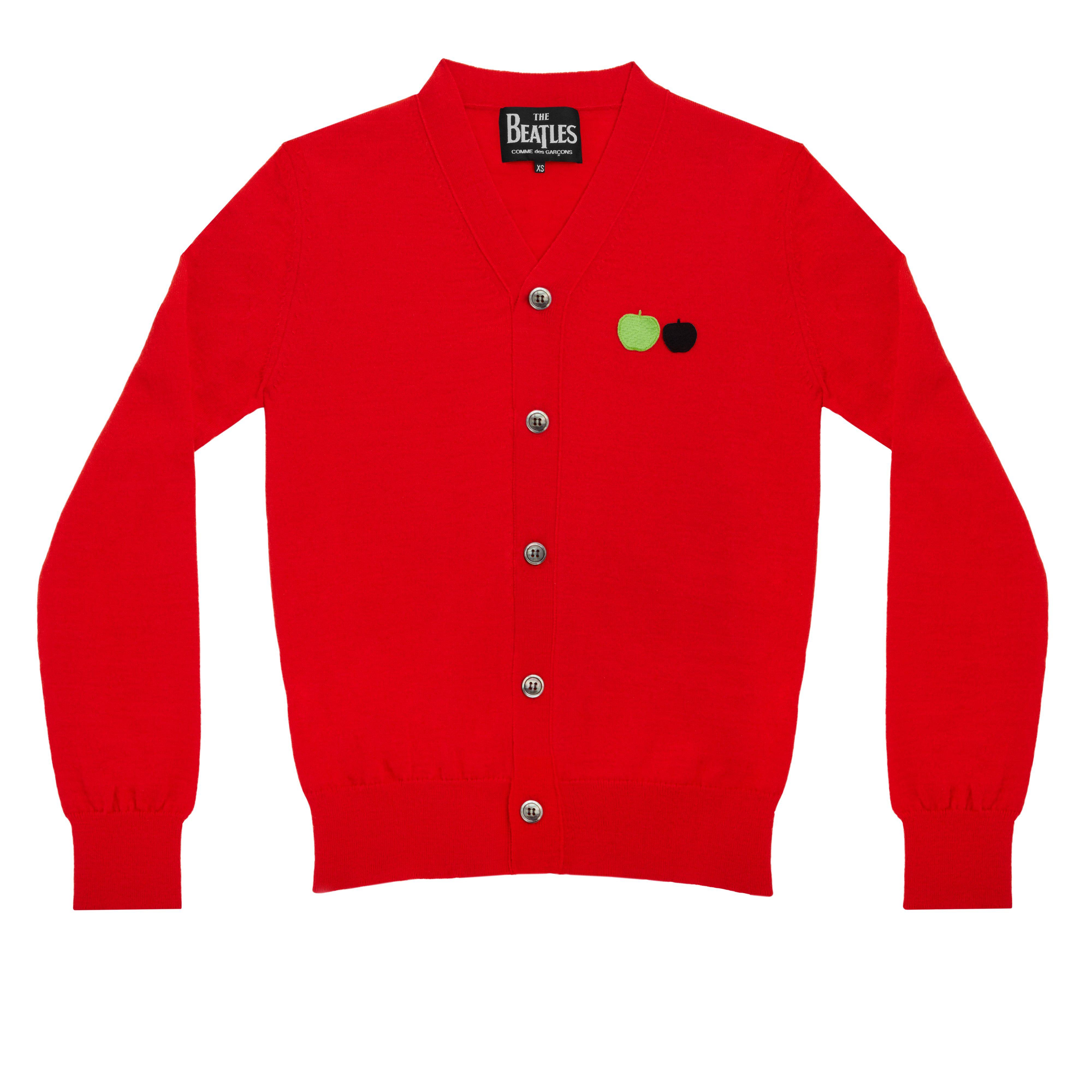 CDG x The Beatles Unisex Cardgian (Red) by COMME DES GARCONS X BEATLES