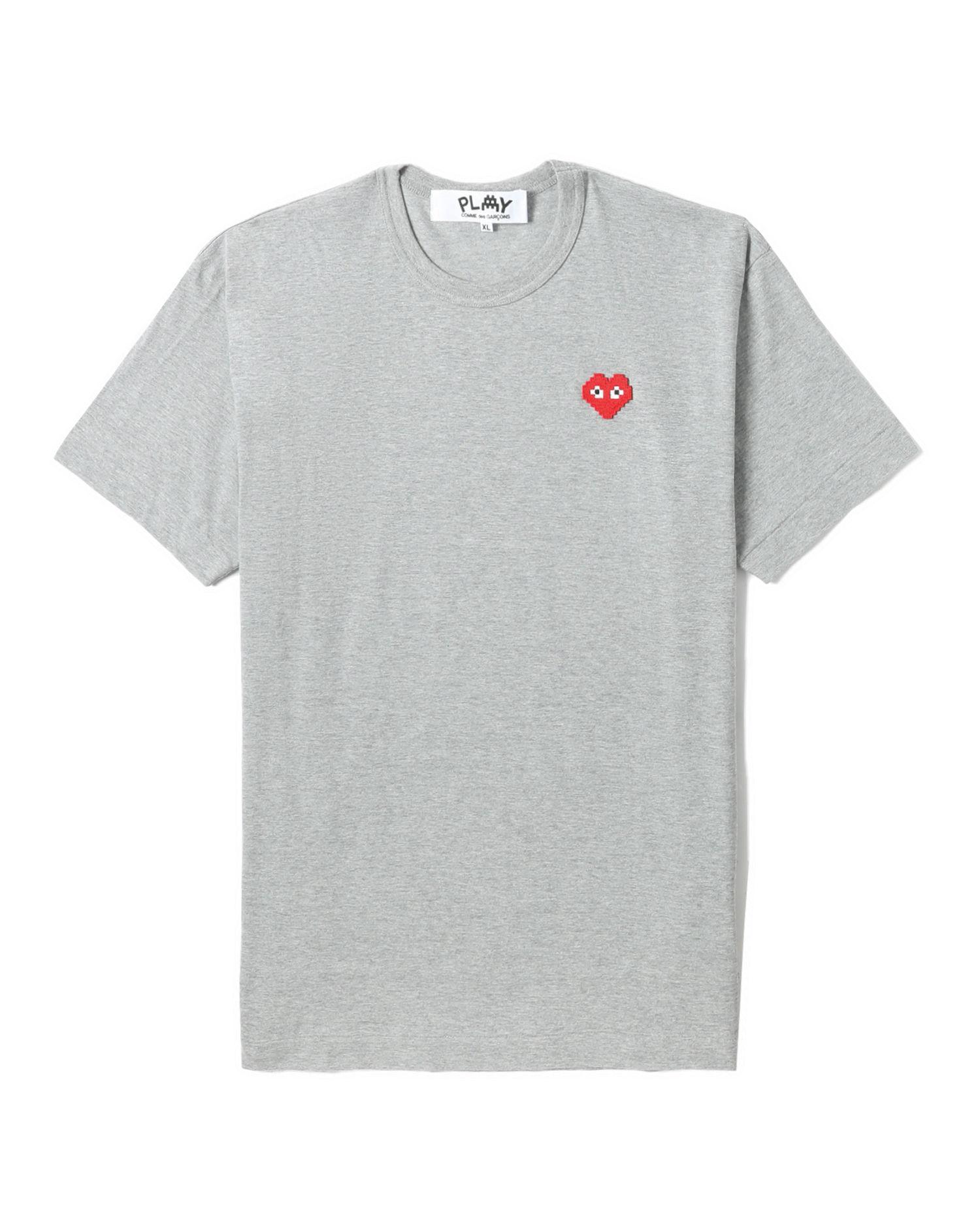 X INVADER logo tee by COMME DES GARCONS