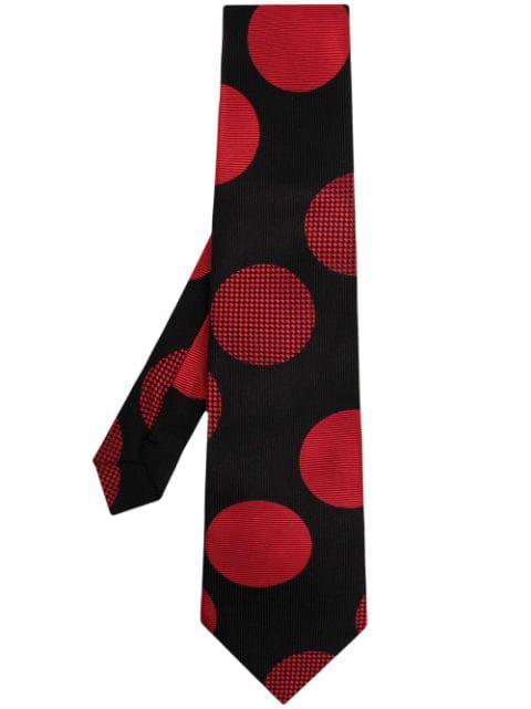 polka-dot silk tie by COMME DES GARCONS