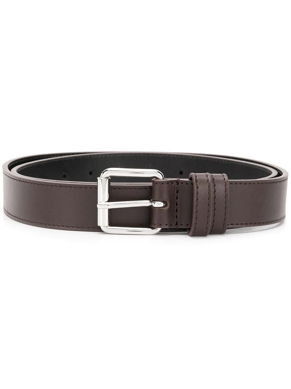 Brown Classic Leather Belt by COMME DES GARCONS | jellibeans