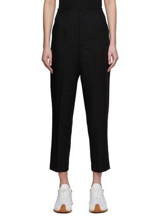 HIGH WAISTED ANKLE LENGTH TROUSERS by COMME MOI