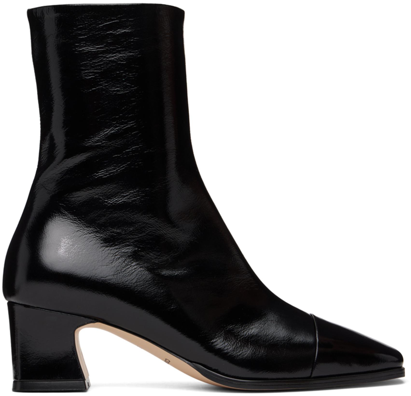 Black NewClassic Boots by COMME SE-A