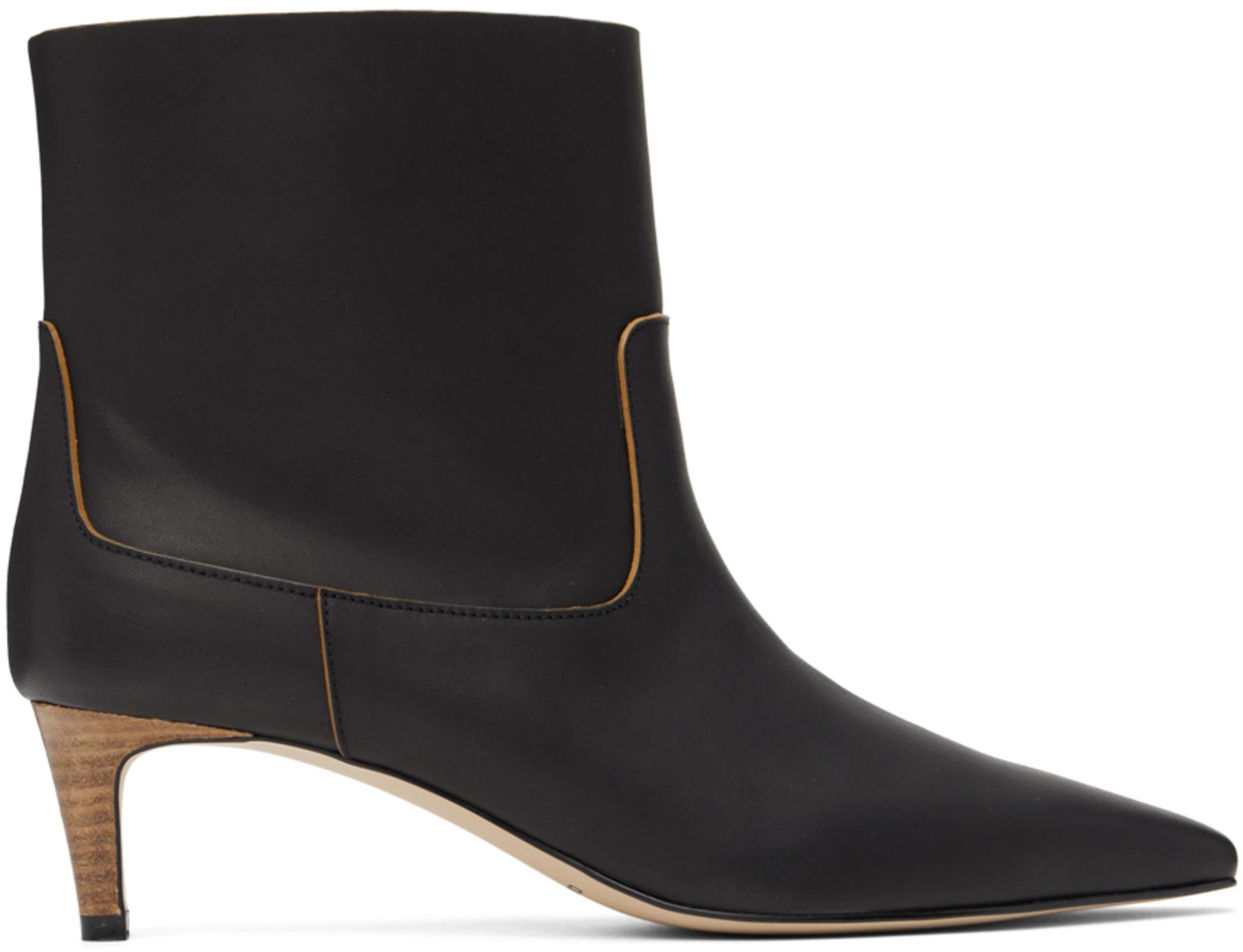 SSENSE Exclusive Black Luxe Western Boots by COMME SE-A