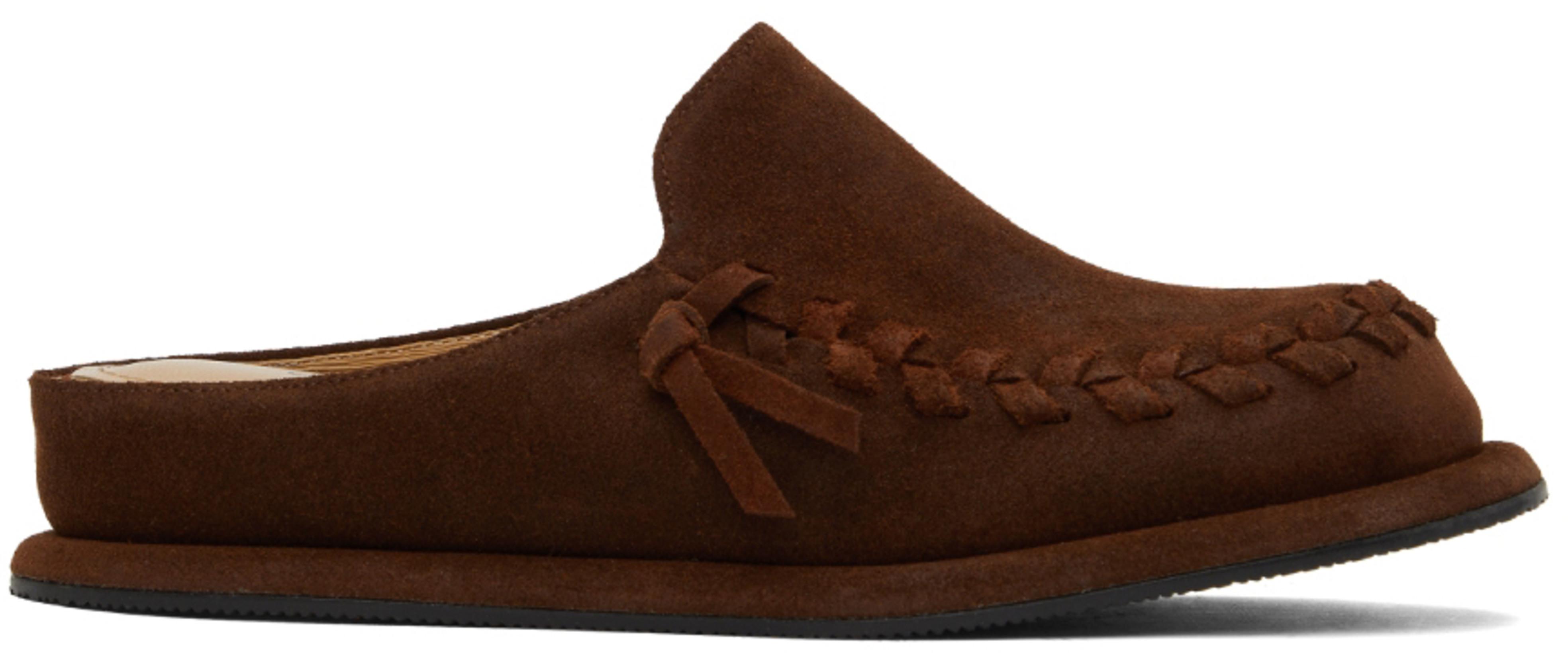 SSENSE Exclusive Brown Freed Loafers by COMME SE-A
