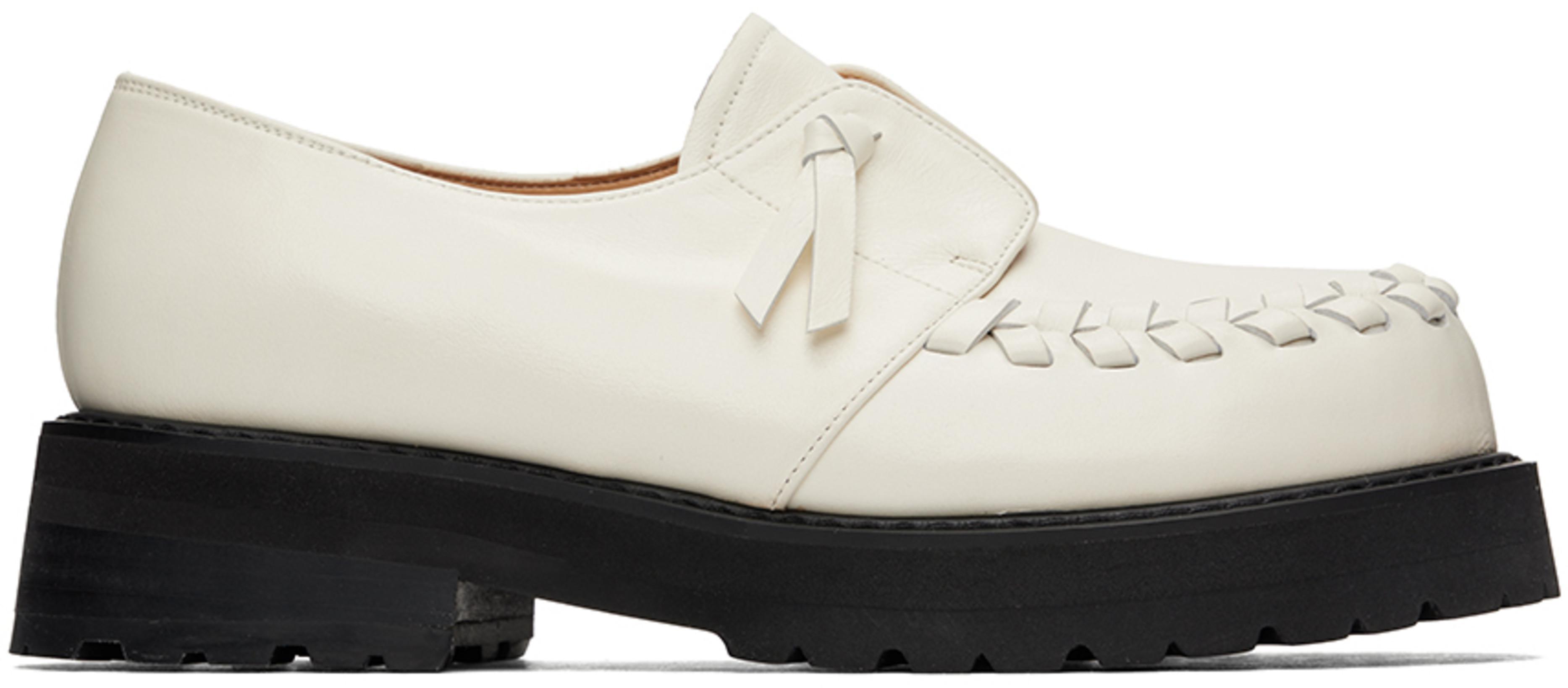 SSENSE Exclusive Off-White Freed Loafers by COMME SE-A