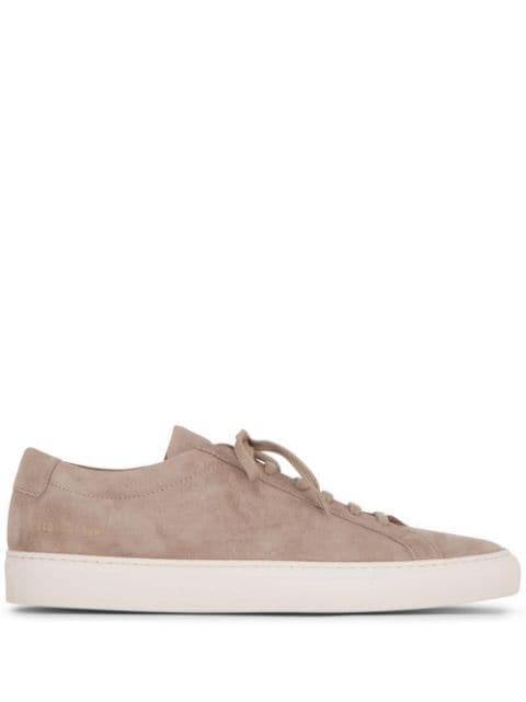suede lace-up sneakers by COMMON PROJECTS