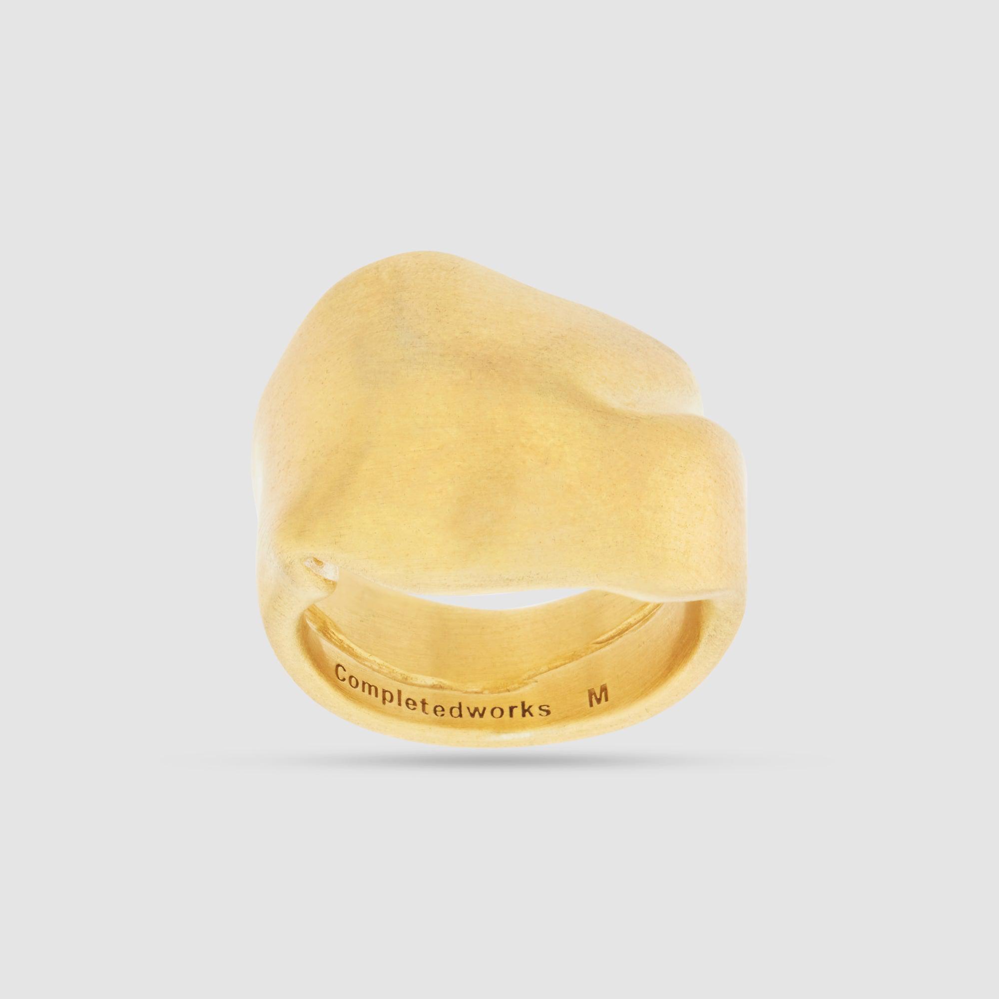 Completed Works Gold Puffin Ring by COMPLETEDWORKS
