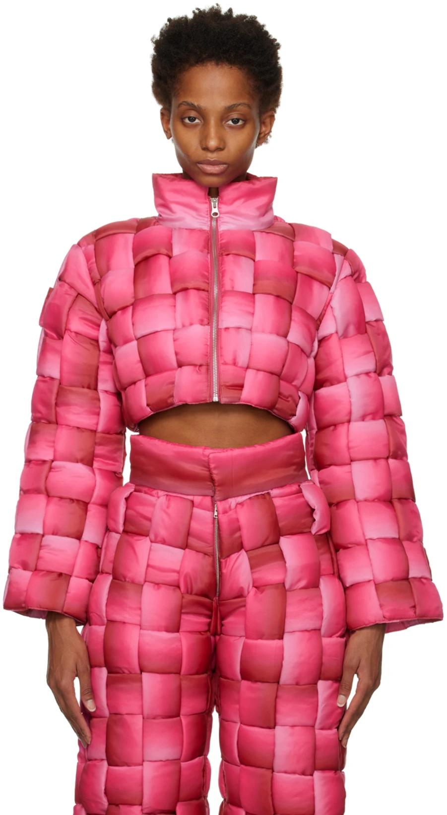 Pink Padded Jacket by CONSTANCA ENTRUDO