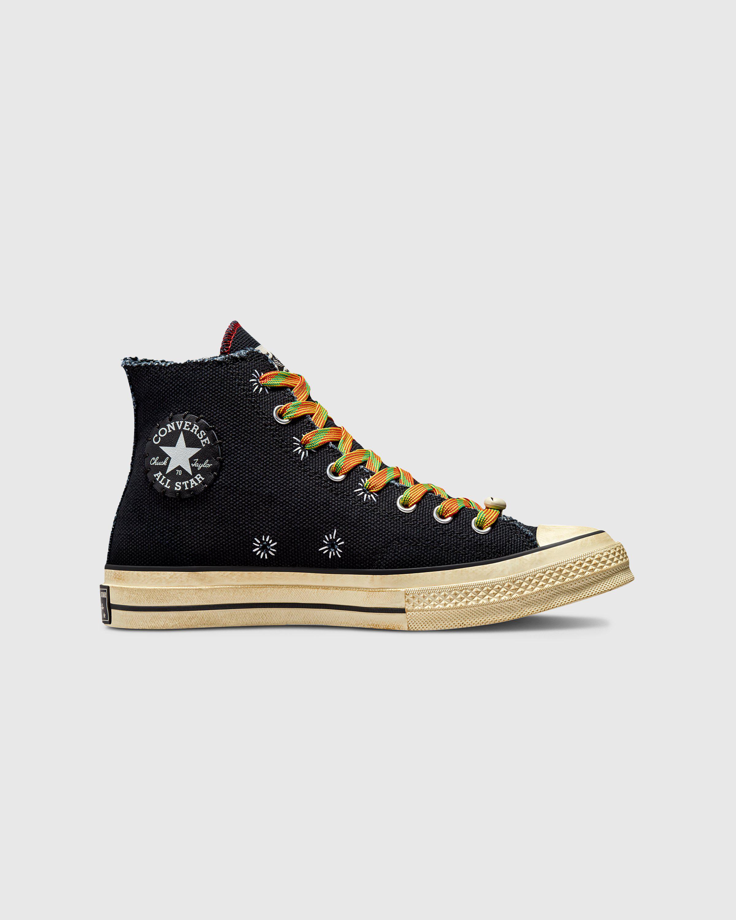 Converse x Barriers – Chuck 70 Hi Black/Fiery Red by CONVERSE X BARRIERS