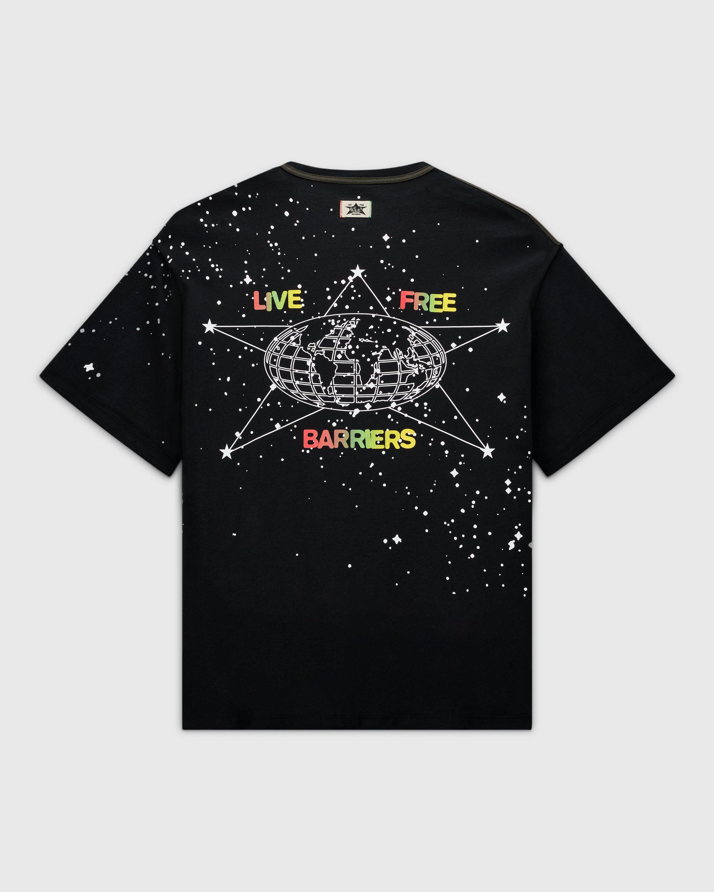 Converse x Barriers – Court Ready Crossover Tee Black by CONVERSE X BARRIERS