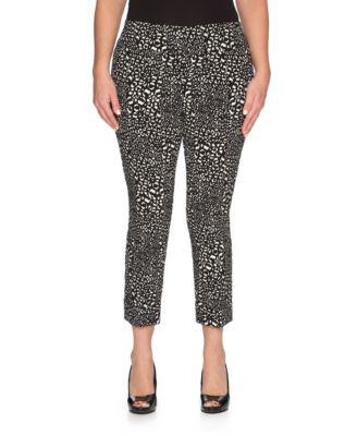Women's Pull On Crop with Cuff Hem Pants by COOPER&ELLA