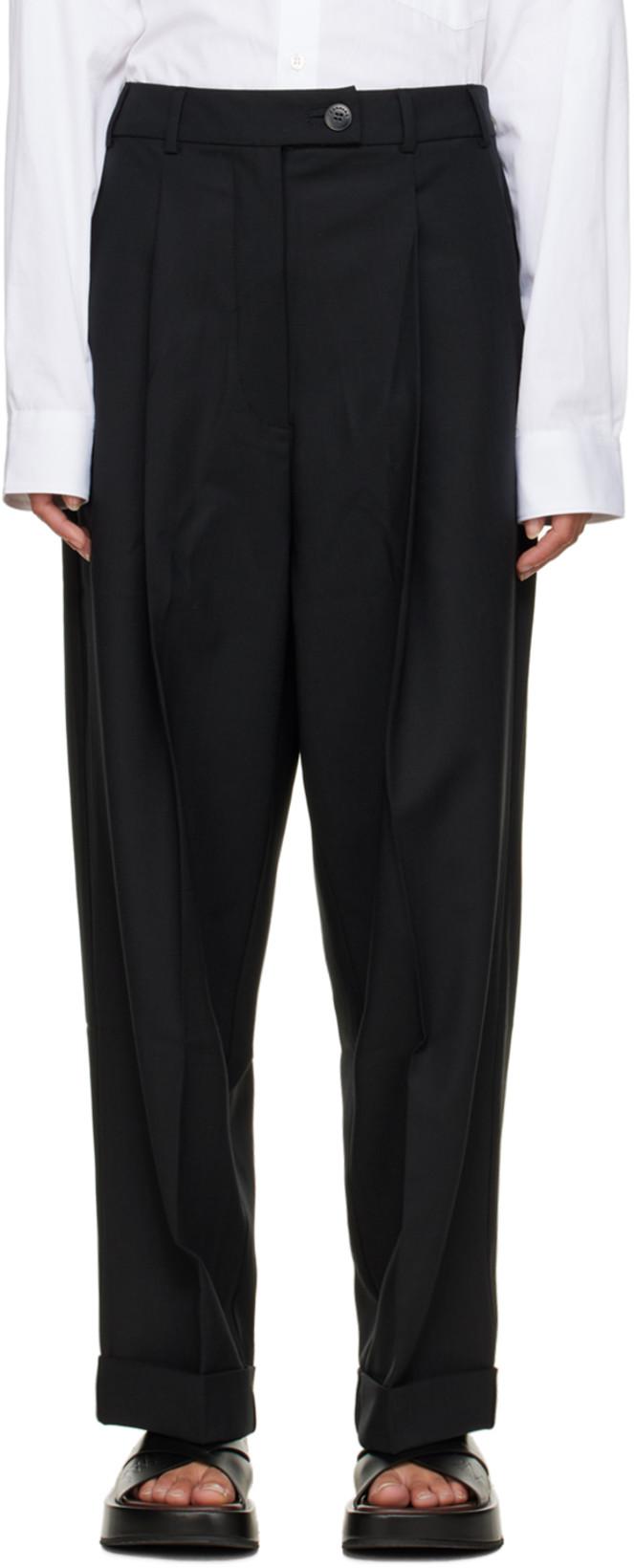 Black Tailoring Trousers by CORDERA