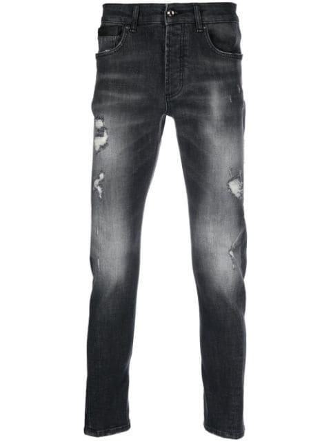 distressed-detail denim jeans by COSTUME NATIONAL CONTEMPORARY