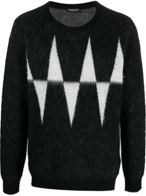 intarsia-knit jumper by COSTUME NATIONAL CONTEMPORARY