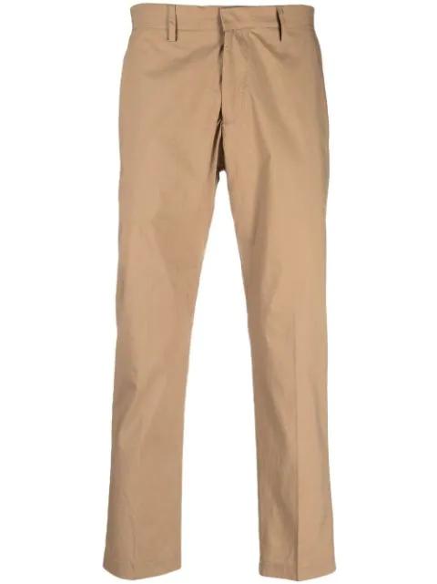 slim-cut chino trousers by COSTUMEIN