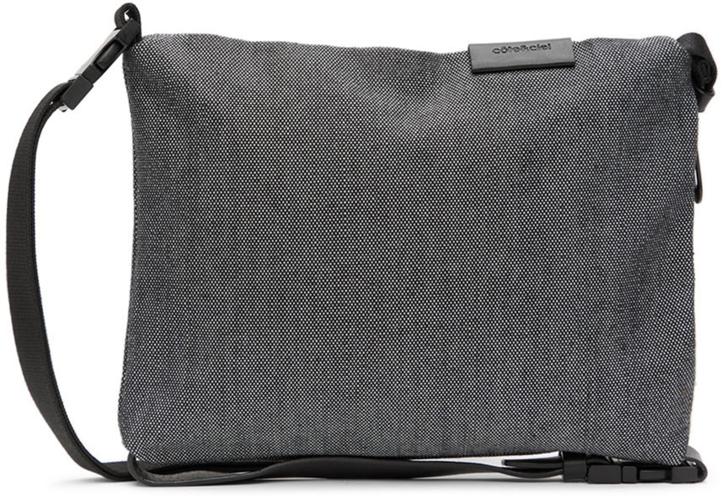 Gray Small INN Messenger Bag by COTE&CIEL