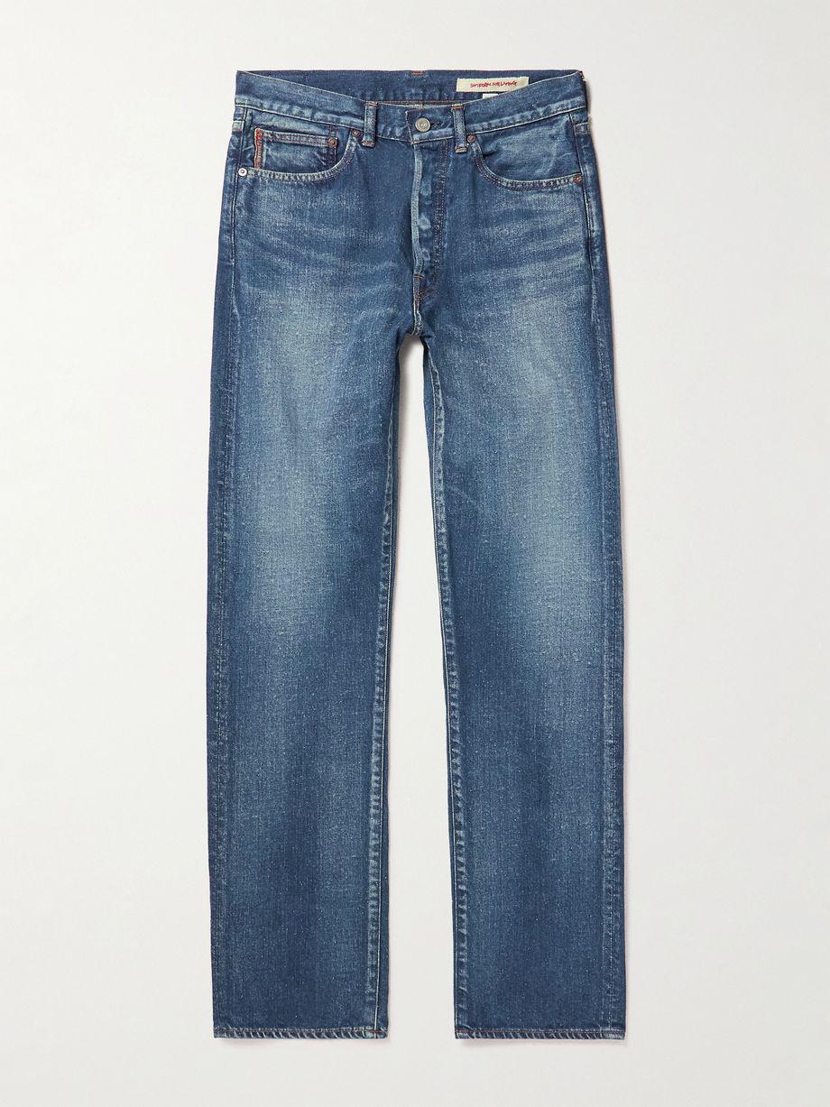 Straight-Leg Selvedge Jeans by COTTLE