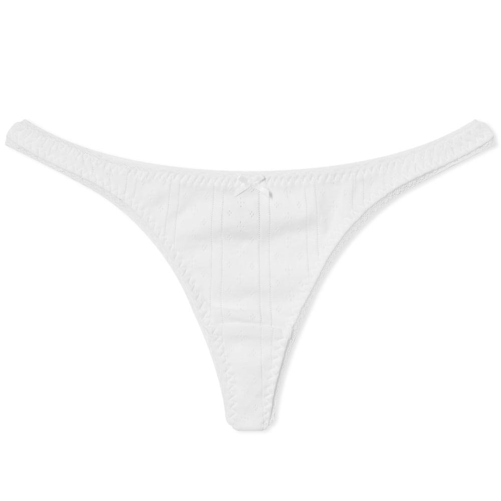 Cou Cou The Thong Pointelle by COU COU
