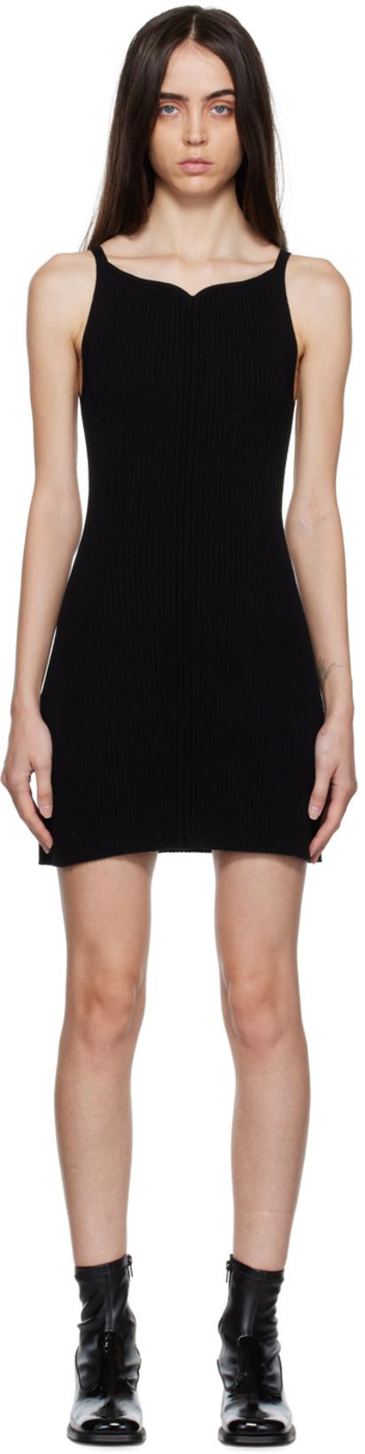 Black Swallow Minidress by COURREGES