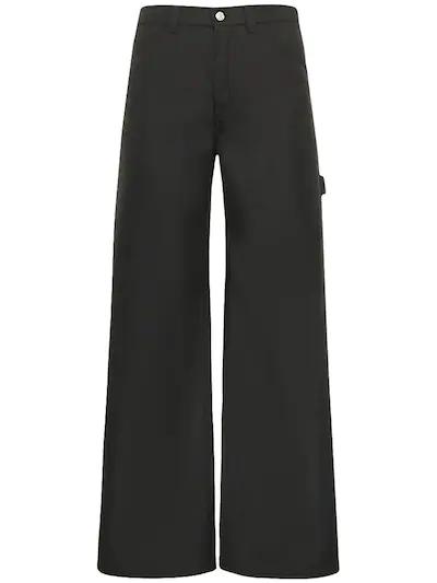 Tech twill baggy pants by COURREGES