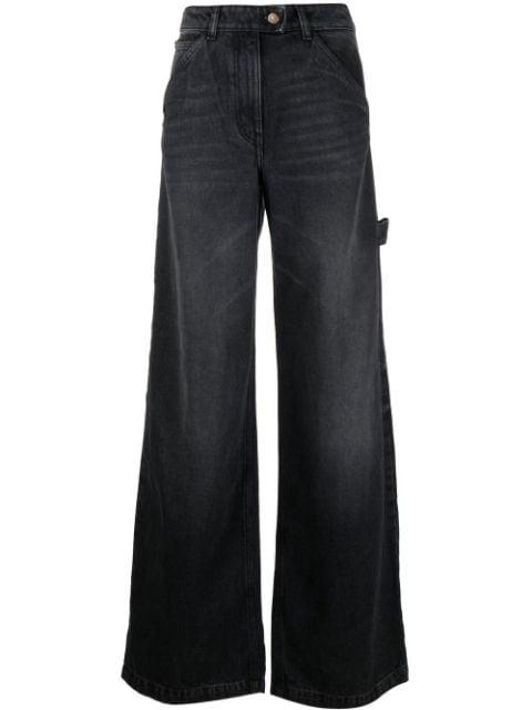 mid-rise wide-leg jeans by COURREGES