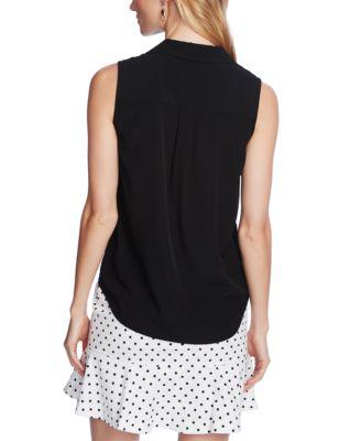 Women's Sleeveless Button-Down Blouse by COURT&ROWE
