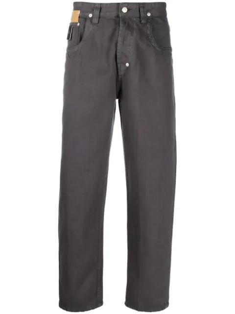cropped straight-leg trousers by CRAIG GREEN
