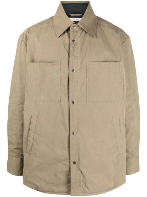 long-sleeve shirt-jacket by CRAIG GREEN