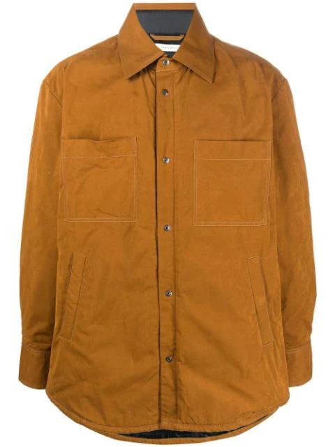 shearling-lined shirt jacket by CRAIG GREEN