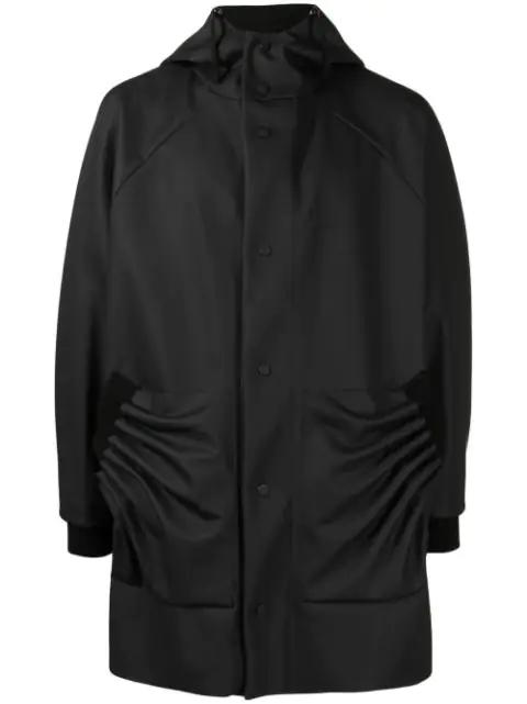 tube pleat rain jacket by CRAIG GREEN