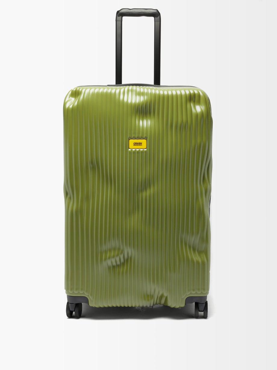 Stripe 79cm suitcase by CRASH BAGGAGE