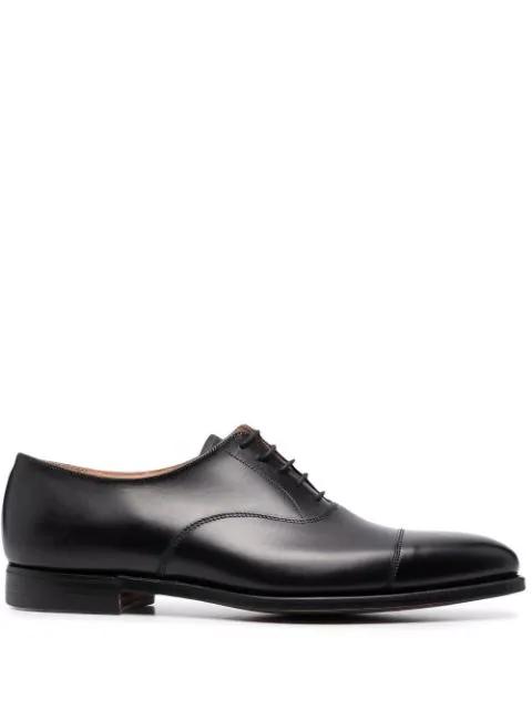 lace-up leather derby shoes by CROCKETT&JONES