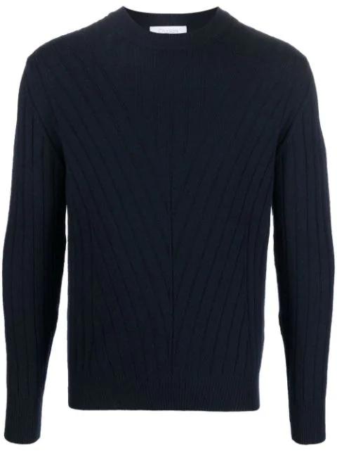 crew-neck long-sleeve jumper by CRUCIANI