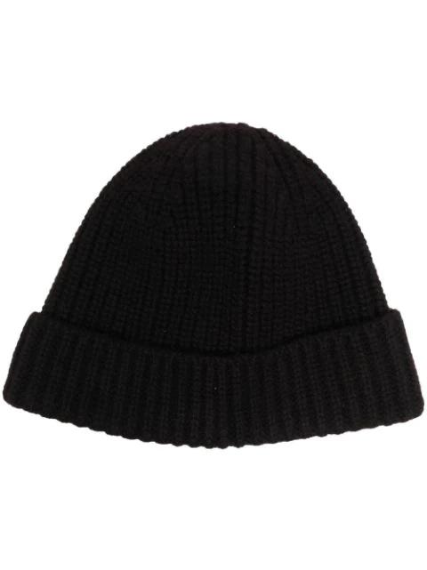 ribbed cashmere beanie by CRUCIANI