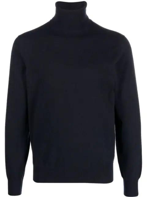 roll neck knit jumper by CRUCIANI