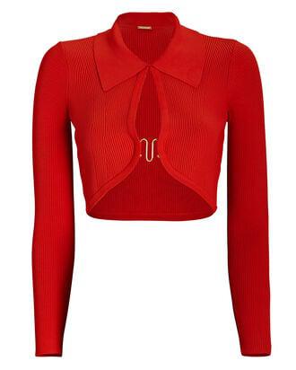 Viola Cut-Out Embellished Top by CULT GAIA